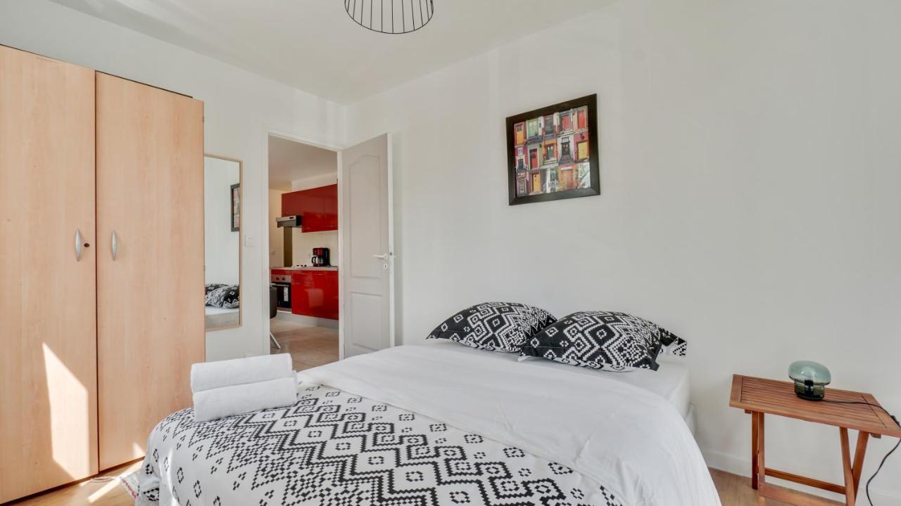 Ferienwohnung Chic Apart With Parking Near Paris Aubervilliers Exterior foto