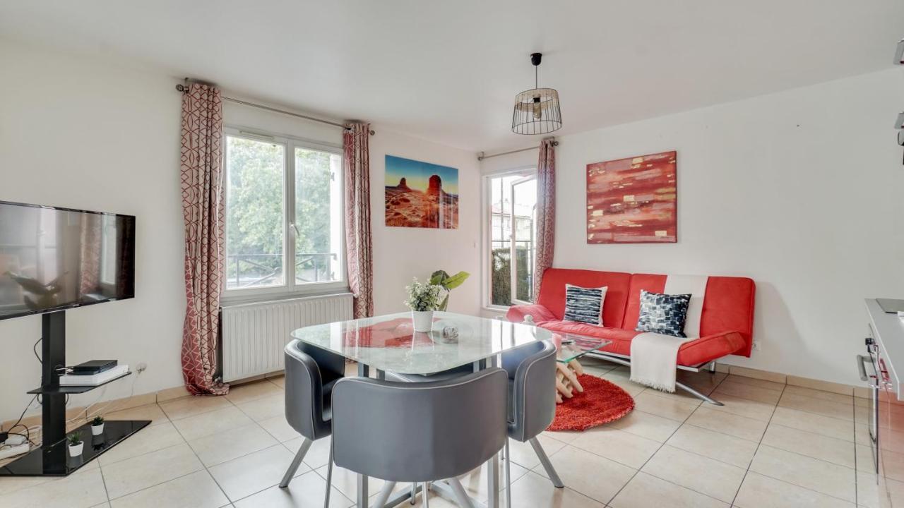 Ferienwohnung Chic Apart With Parking Near Paris Aubervilliers Exterior foto